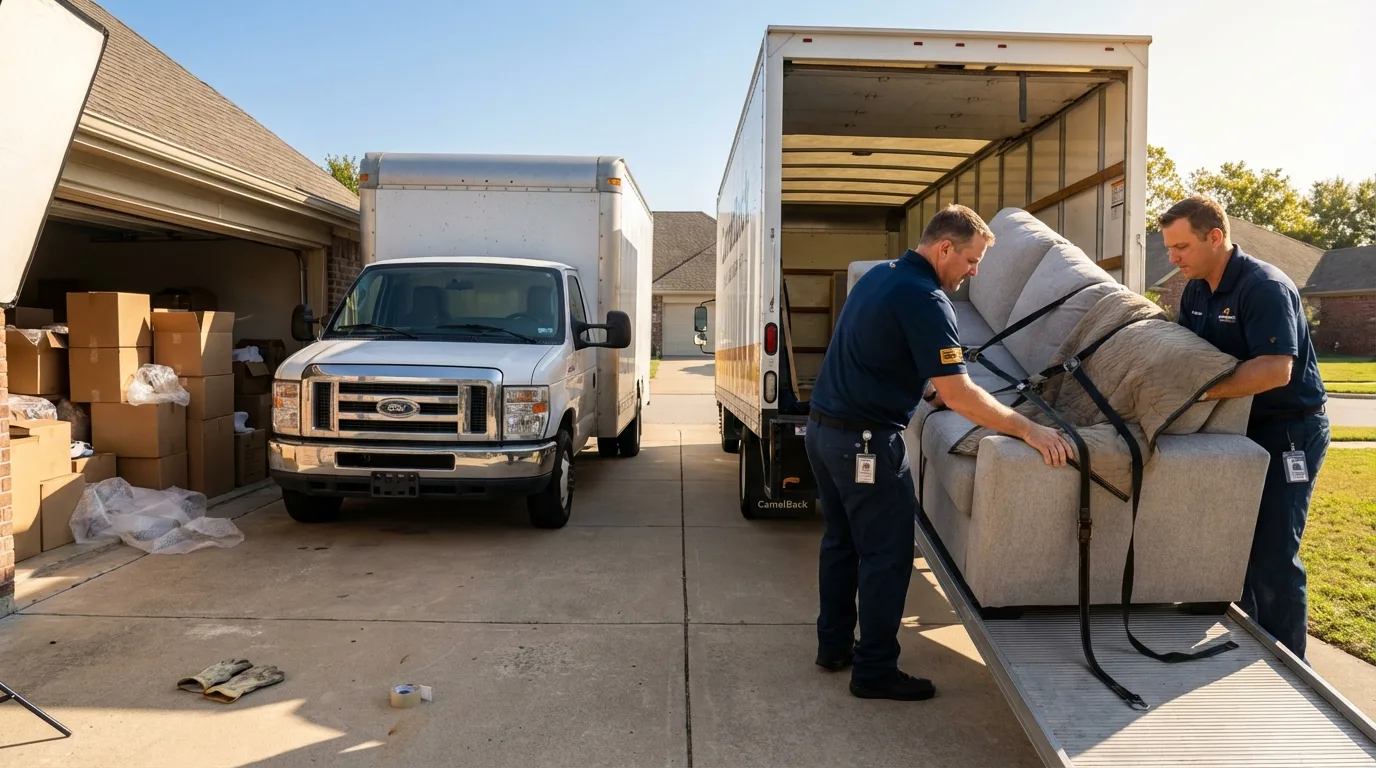 DIY truck vs professional crew comparison in Renovo