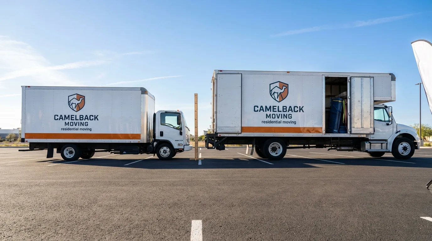 Moving truck size capacity guide in Renovo